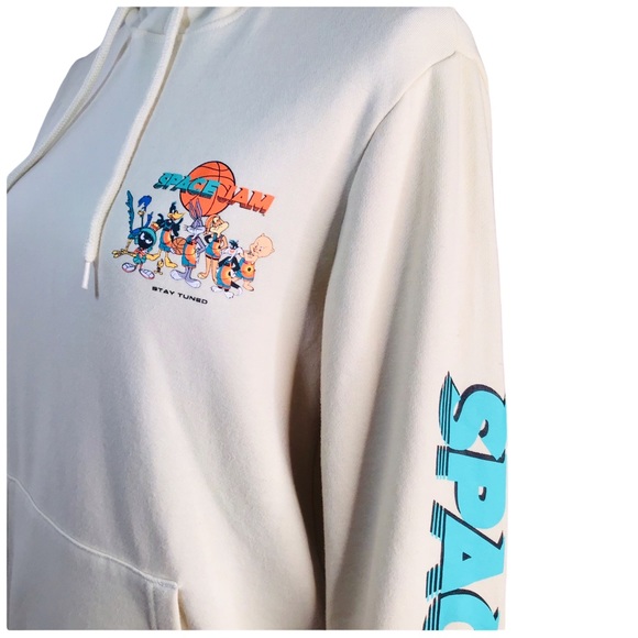 Space Jam A New Legacy Looney Tunes Graphic Print Hoodie - Size Small - Picture 6 of 16